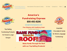 Tablet Screenshot of fundraisingexpress.com